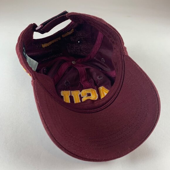 Arizona State Sun Devils NCAA Maroon Under Armour Relaxed Fit Strapback Hat - Picture 4 of 5
